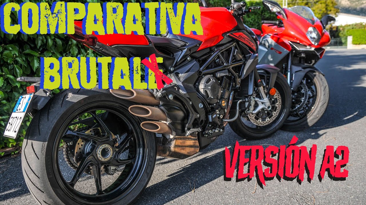 Comparativa MV Agusta Brutale vs F3: los más exclusivo del A2