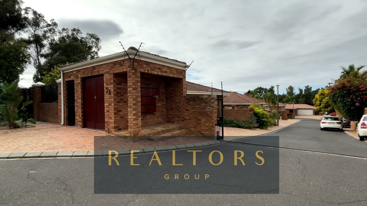Beautiful 3-bedroom townhouse for Sale in Chané Complex, Vierlanden, Durbanville