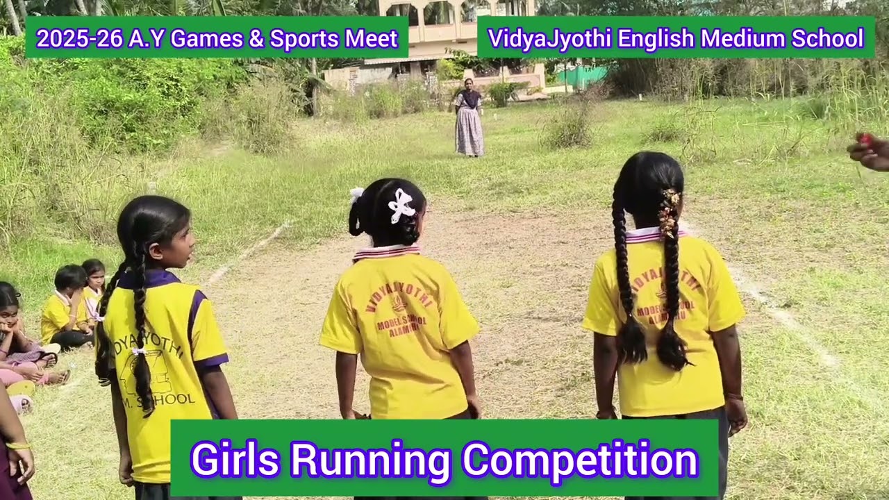GirlsRunning2026@VidyaJyothiSchool #trending #school #viralvideo #education #running #games #sports 