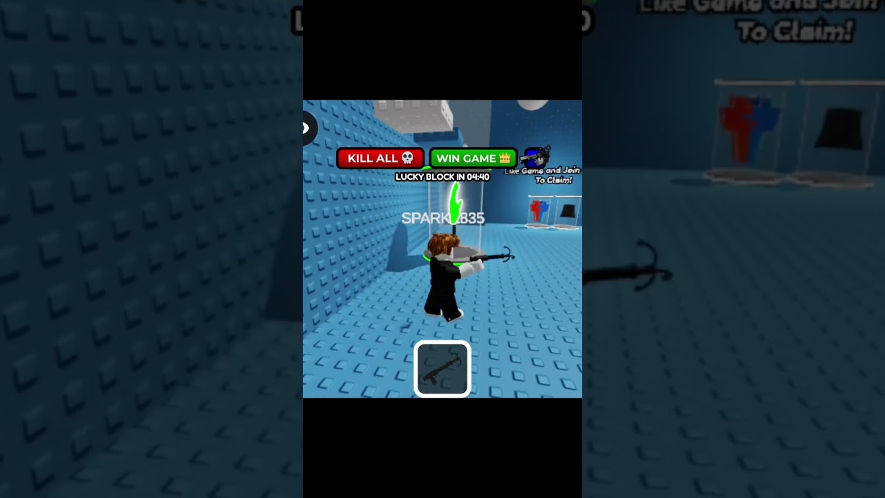 🥓 Bacon play hook tower 😱 part-7570 #shorts #roblox #gaming