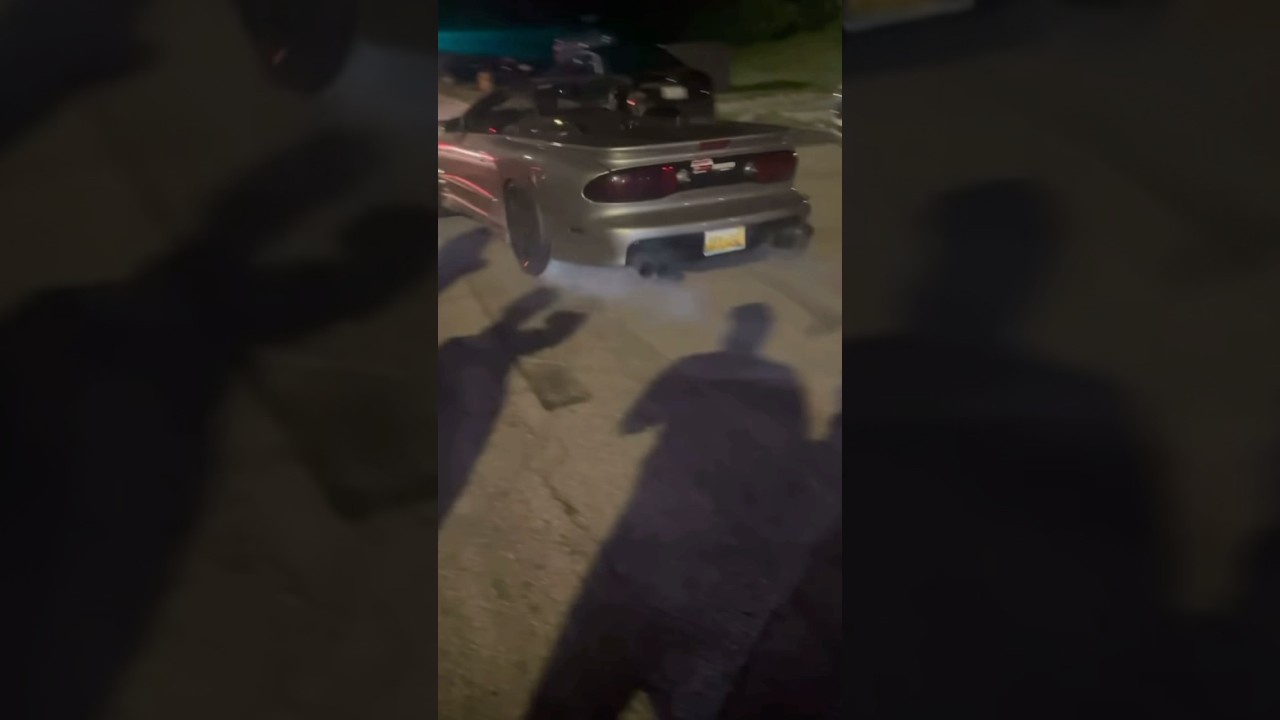 😱 STAGE 2 CAMMED PONTIAC TRANS AM BURNOUT 🔥🔥 