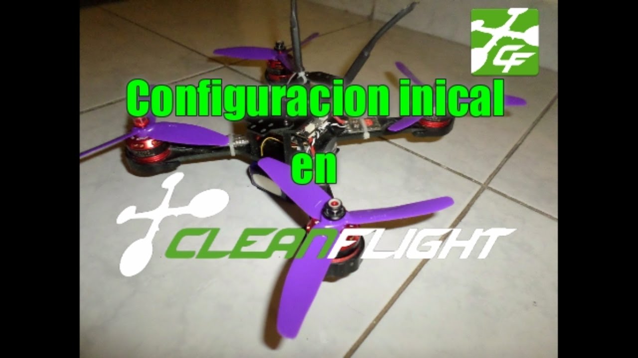 Configuracion inicial Cleanflight en Español
