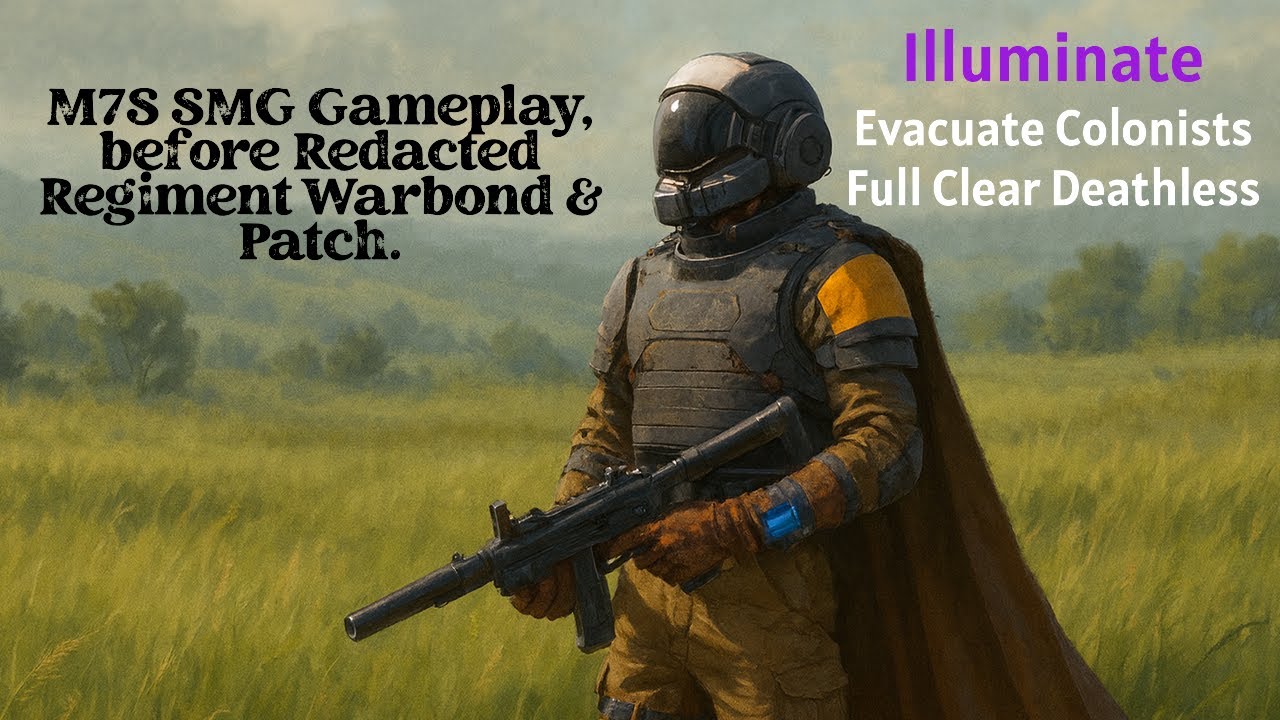 Illuminate│Evacuate Colonists│Super Helldive│Solo Full Clear│Deathless│Helldivers 2│No Commentary