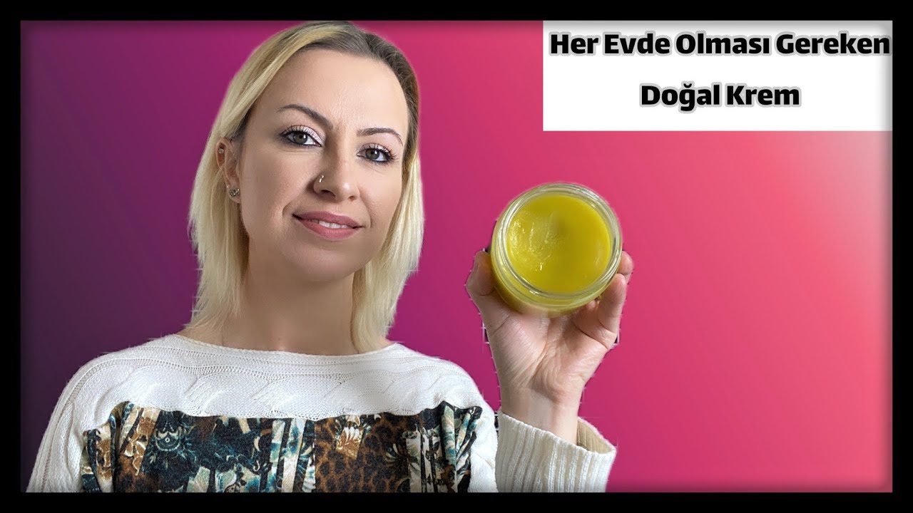 Doğal Krem Yapılışı | Leke, Kırışıklık, Egzama, Akne, Yanık Ve Çatlaklarda Etkili!