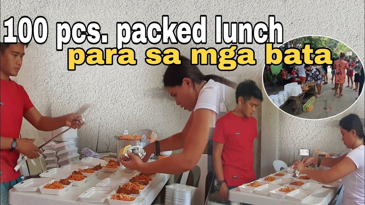 Packed lunch para sa mga bata | Rea feelingera
