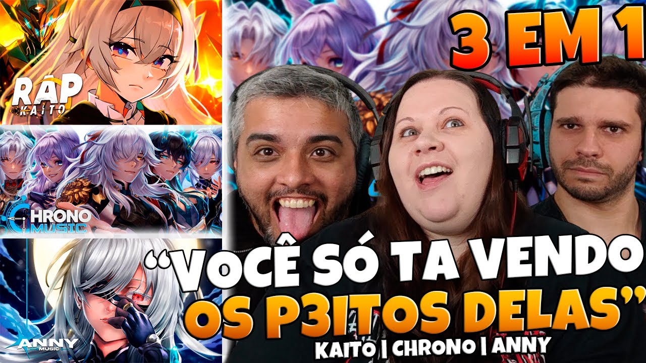 3 Em 1 Honkai: Star Rail | KAITO Vagalume | CHRONO Quinteto | ANNY Coração Vazio | FAMÍLIA REAGE