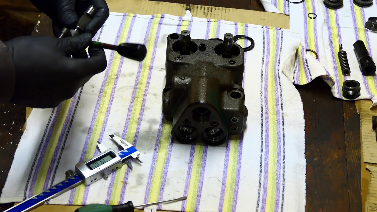 Deutz D30 Hydrauliksystem & Kraftheber instandsetzen abdichten Teil 2 Bosch Steuergerät HY/S20C11B1