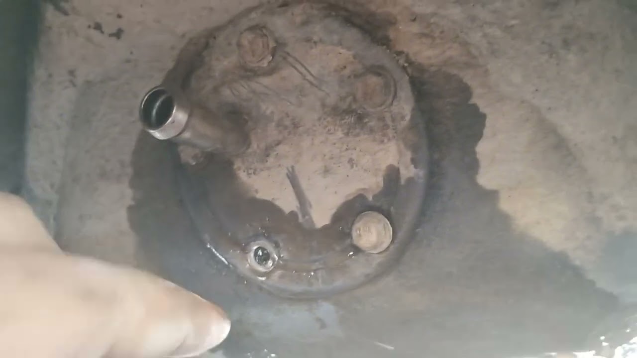 Troca do pré filtro do tanque do Monza