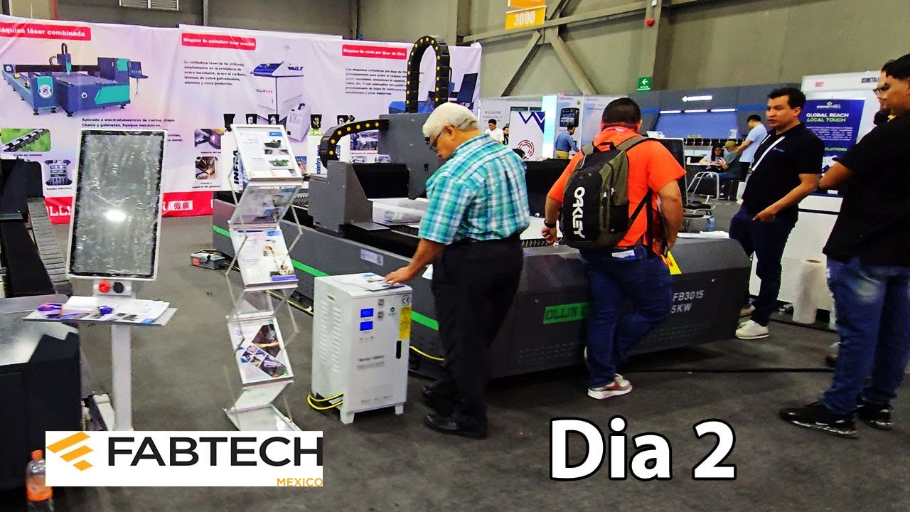 Fabtech 2024 Mega Exposición de Maquinaria y Automatización en Monterrey México Dia 2