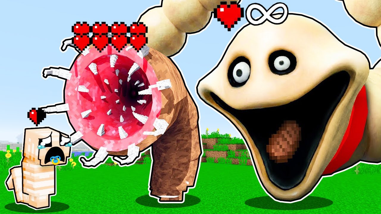 HUNGRY WORM HAYATI 😱 - Minecraft
