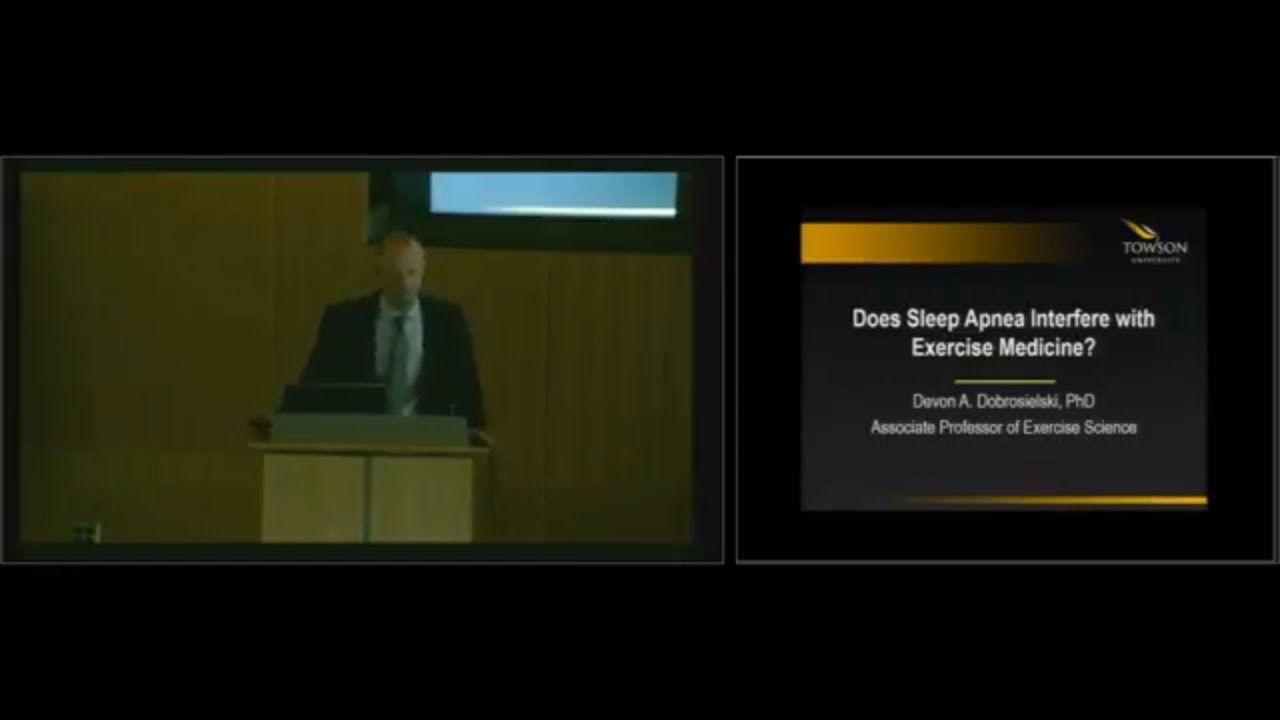 Does Sleep Apnea Interfere with Exercise Medicine?