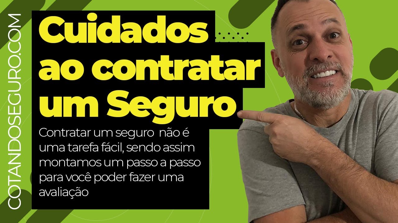 🔥 Cuidados ao contratar um Seguro, aprenda a avaliar uma proposta de seguros