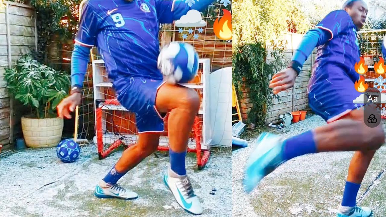 Freestyle Football Skills 🔥🏆⚽ #football #soccer #freestyle #rainbowflick #shortsfeed