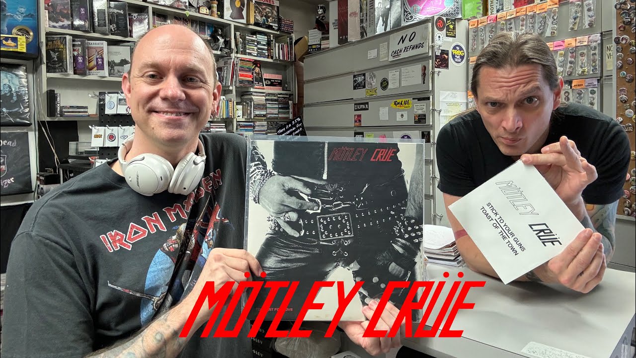 Holy Grail Album - Motley Crue’s Too Fast For Love (Leathur Records Mix) - Unboxing