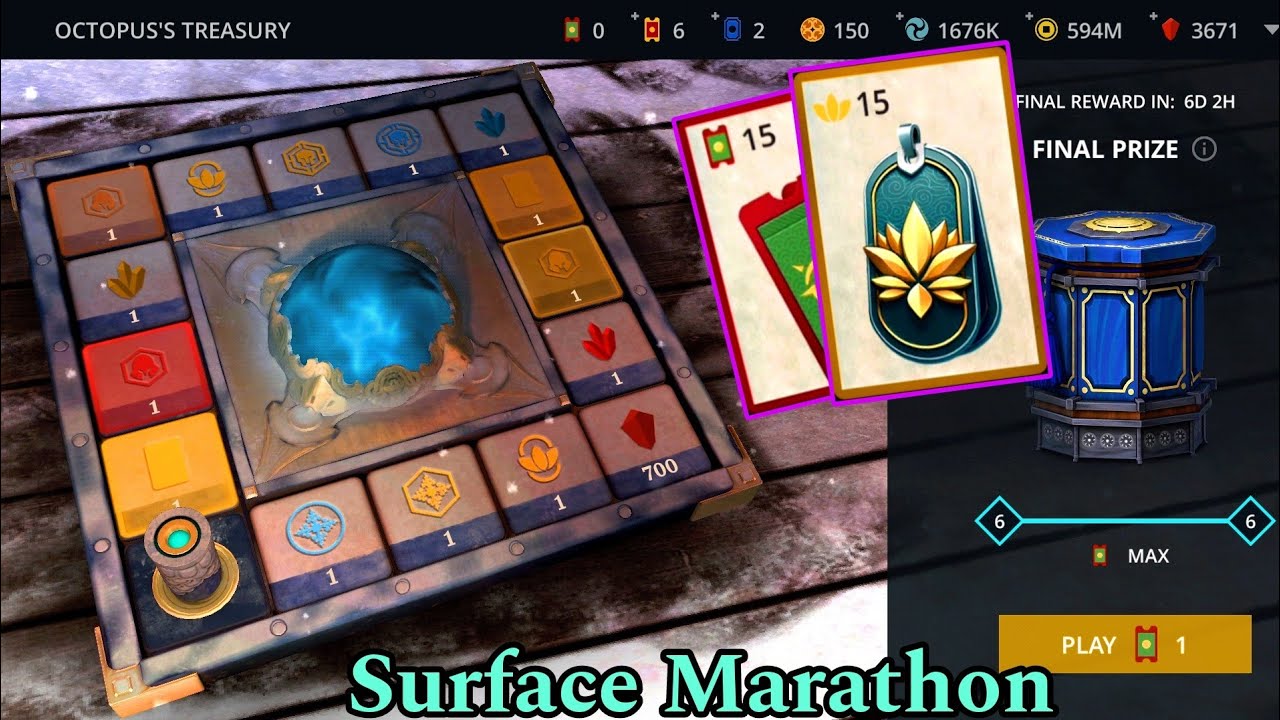 Playing OCTOPUS TREASURY Until Reach Max Level - Opening 50 lmporium Tags One by One  😱😱