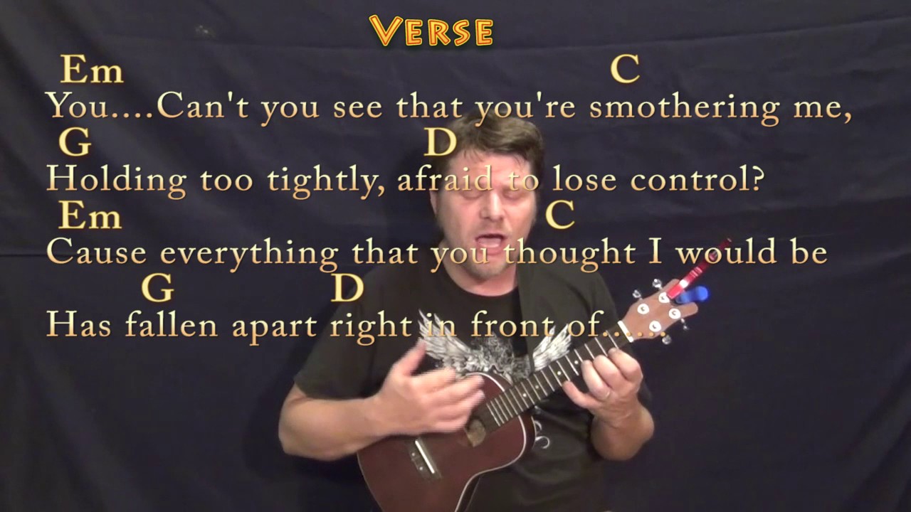 Numb (Linkin Park) Ukulele Cover Lesson in Em with Chords/Lyrics
