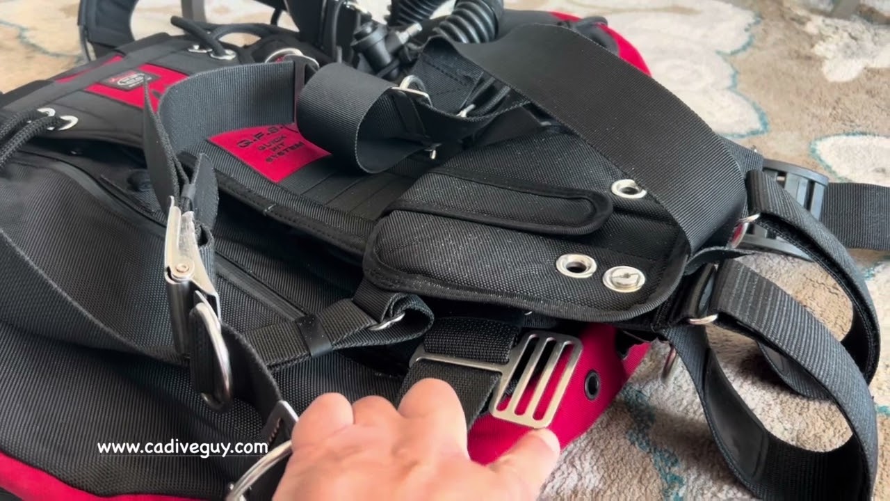 Katana 2 Setup for Trimix Diving the Kiss Sidewinder