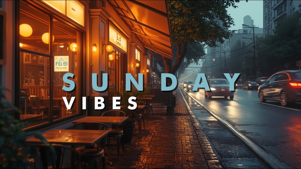 Sunday Vibes | 1 Hour Lofi Jazz Beats for Study, Work & Relax
