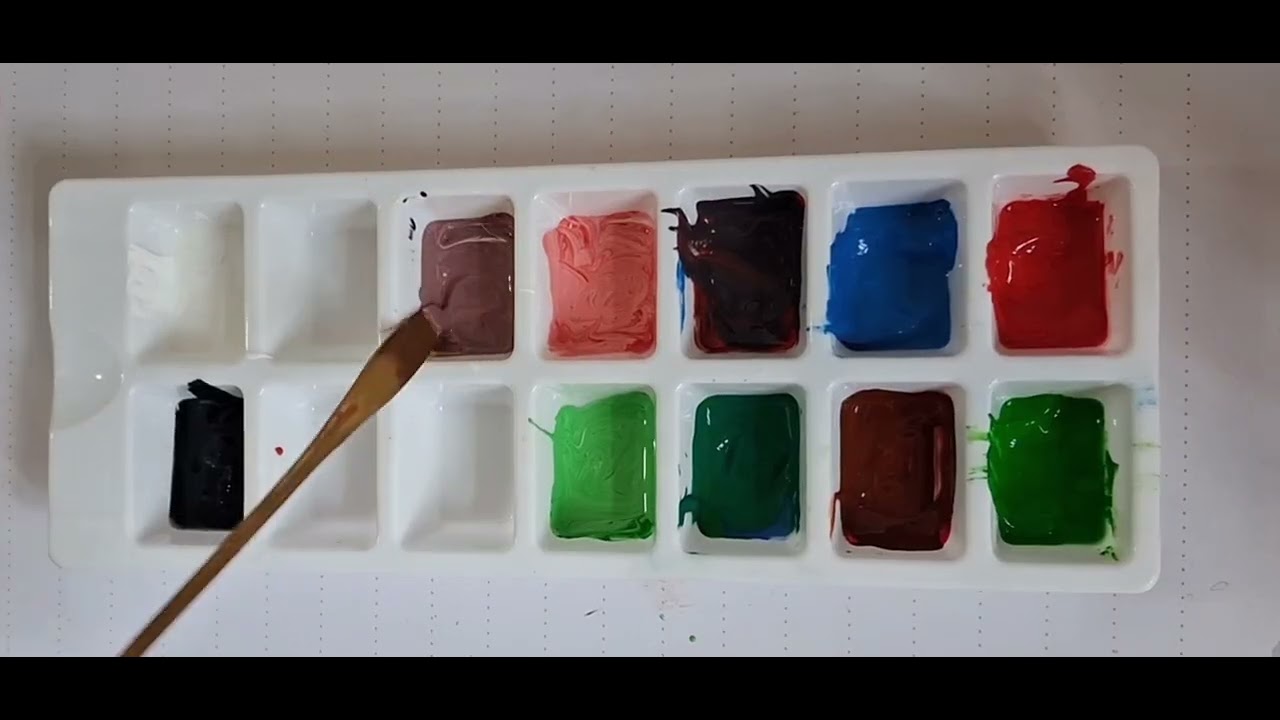 Satisfying color mixing with mixing sounds