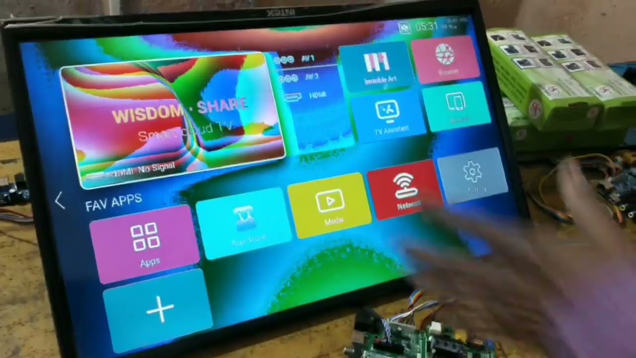 smart tv software aur logo change karna