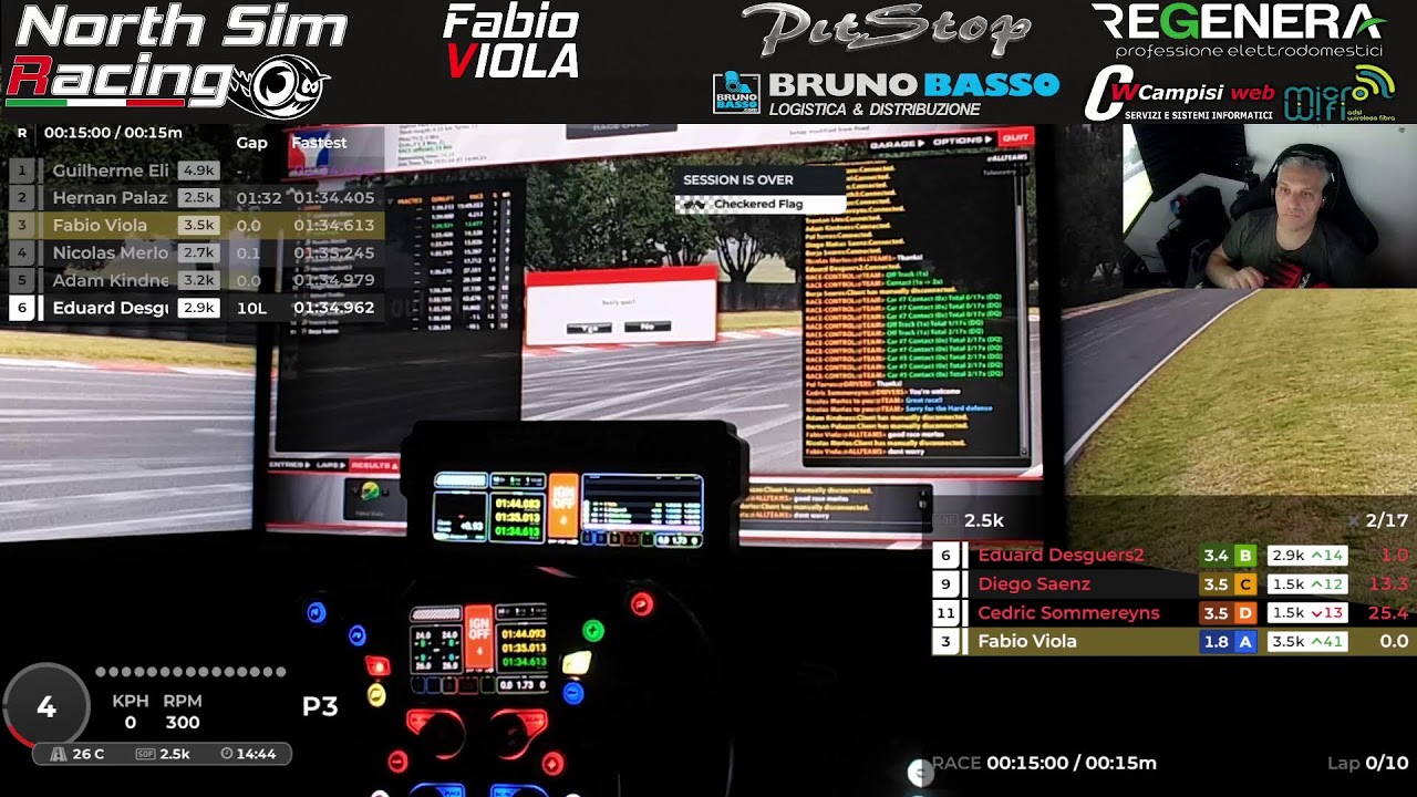 TCR Virtual Challenge S1 W11 2025 iRacing Oulton Park #rain #live°