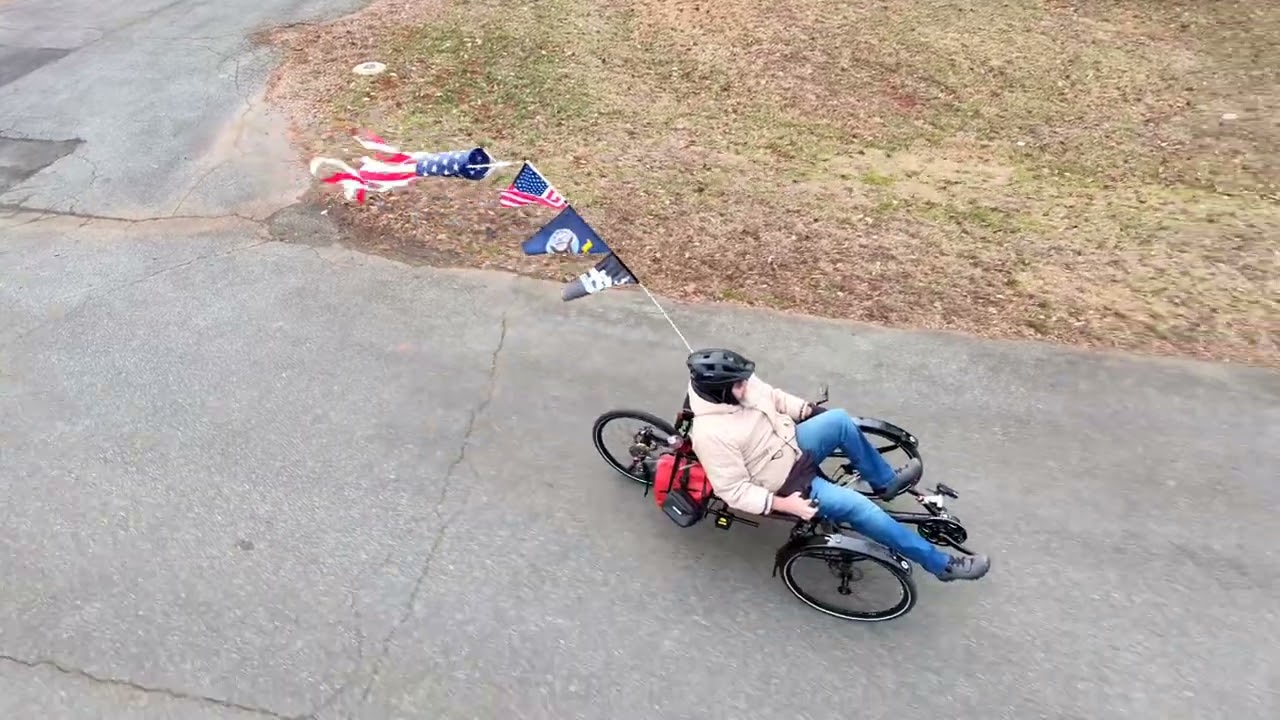 Out for a cold ride!