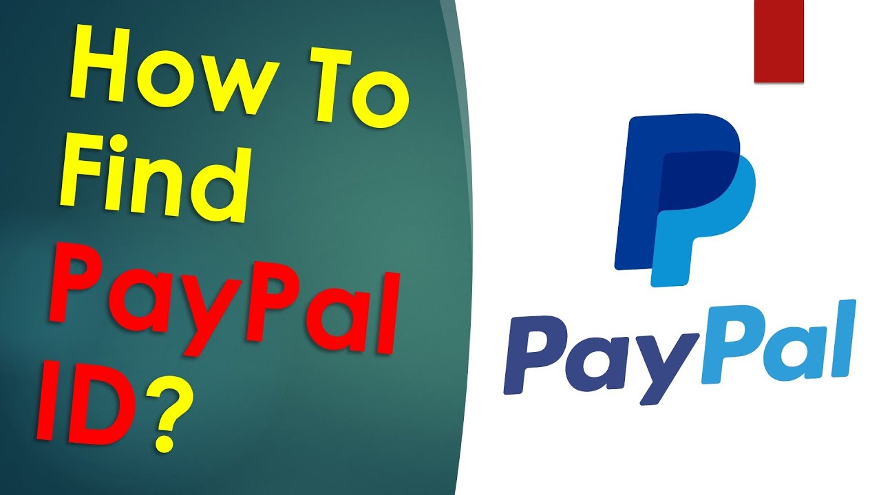 How to find PayPal Account ID App?