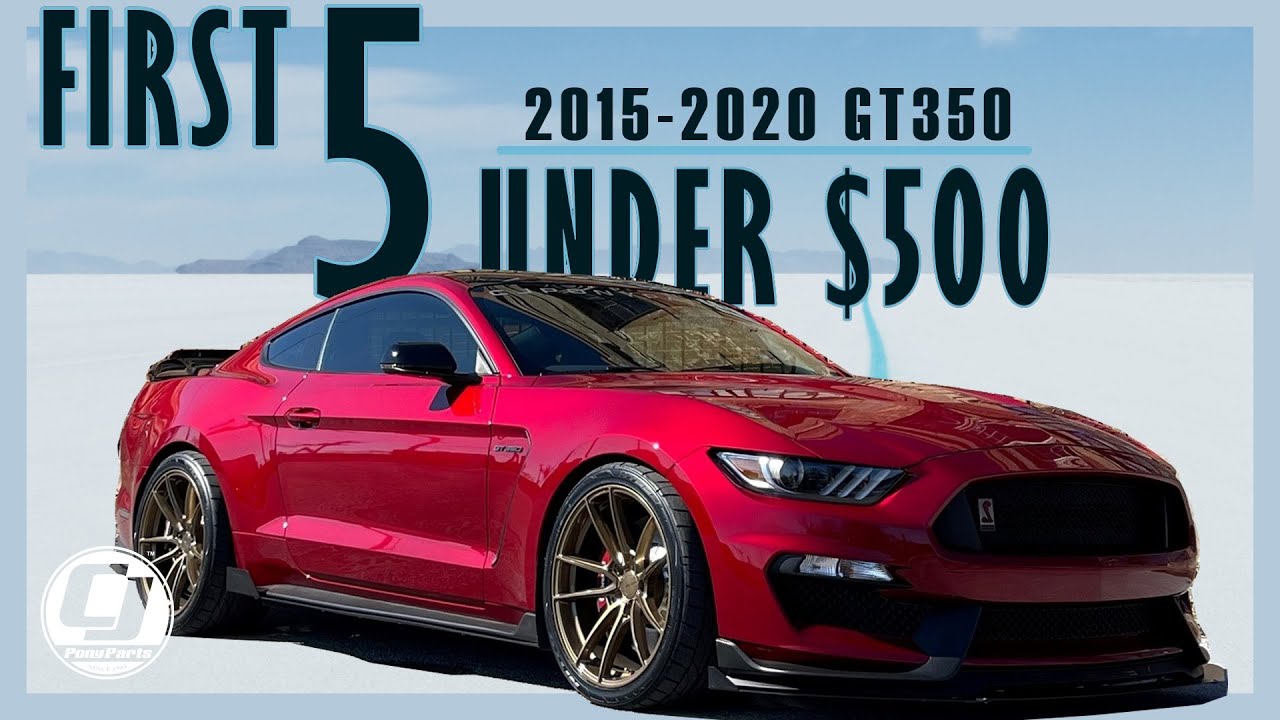 Five Affordable Mods for GT350 Fans 👀