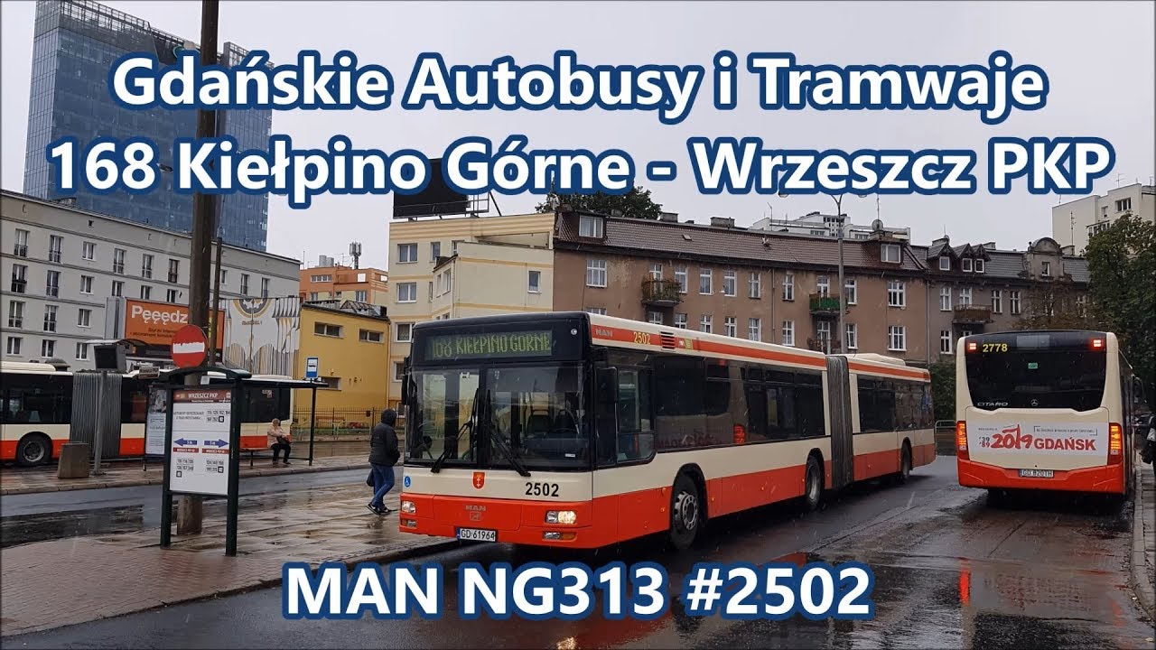 GAiT - linia 168, MAN NG313 #2502