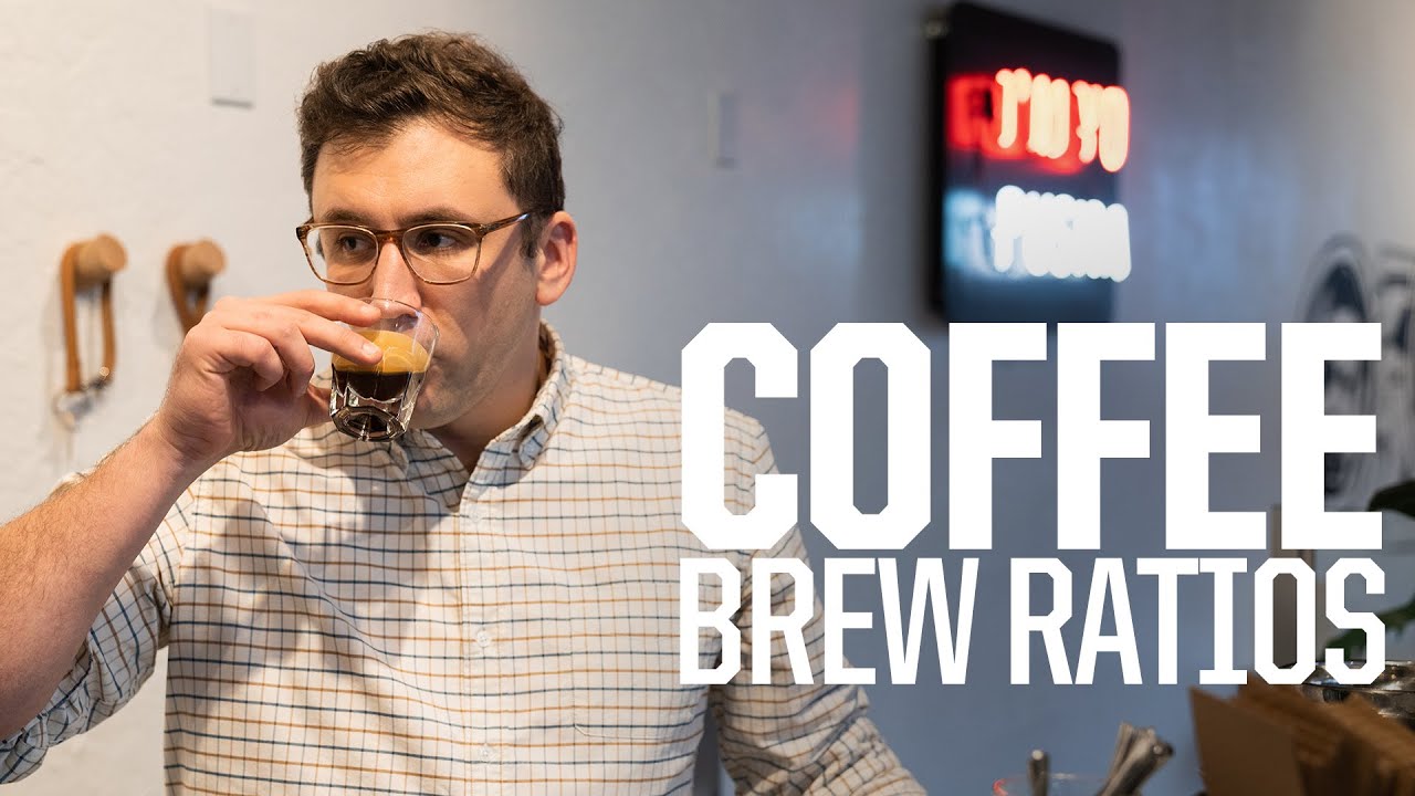 Coffee brew ratios with chemistry professor Chris Hendon