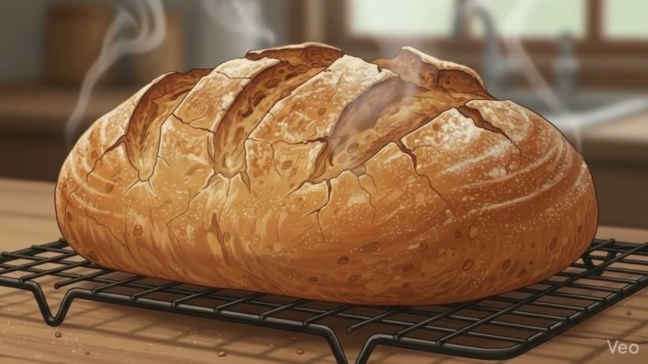 Baking Bread on a Quiet Afternoon