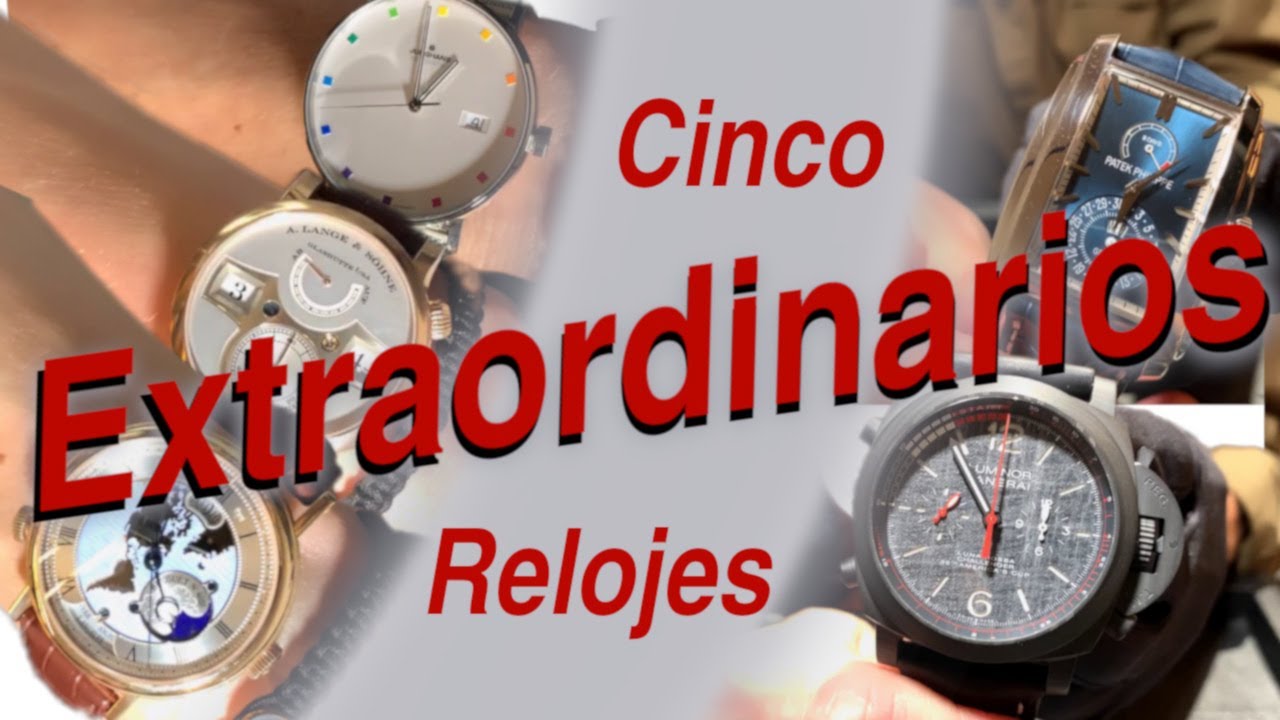 Cinco relojes fuera de serie en Peyrelongue Chronos