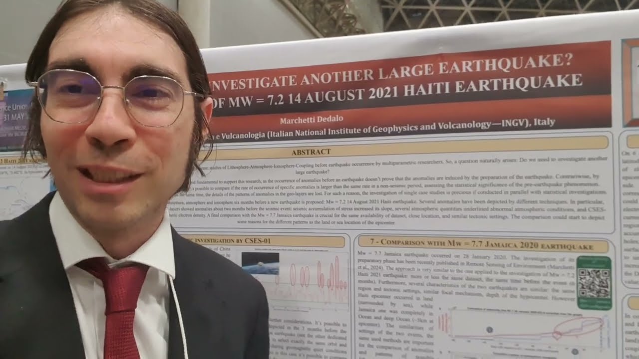 A greeting from JpGU2024 (Japan) with the poster on Haiti 2021 earthquake