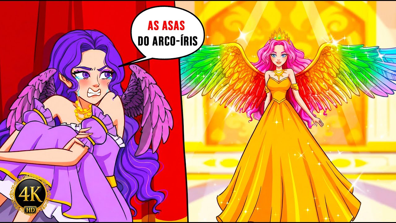 Tenho Inveja Das Asas Arco Íris Da Minha Irmã 🌈🪽  Contos Estelares