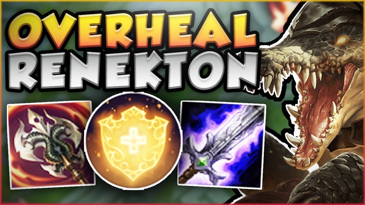 JUST HOW OP IS THIS FULL AD OVERHEAL RENEKTON BUILD?? RENEKTON TOP GAMEPLAY! - League of Legends