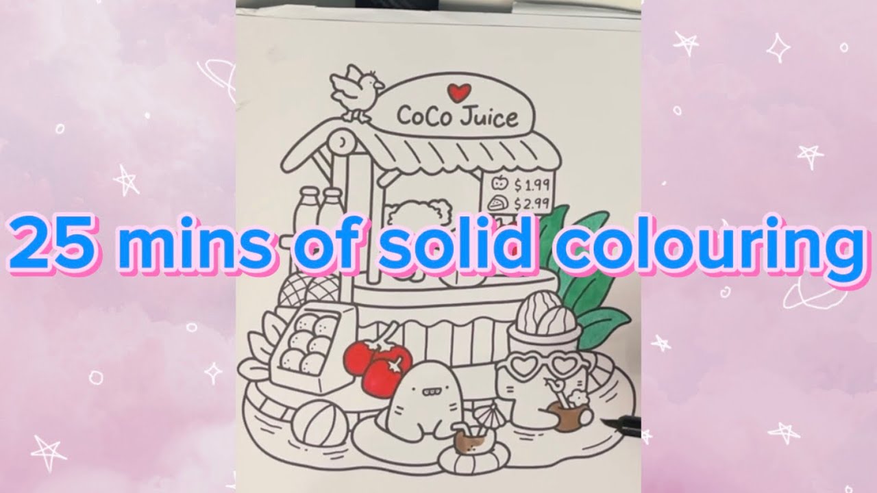 Cute colouring for 25 mins :)