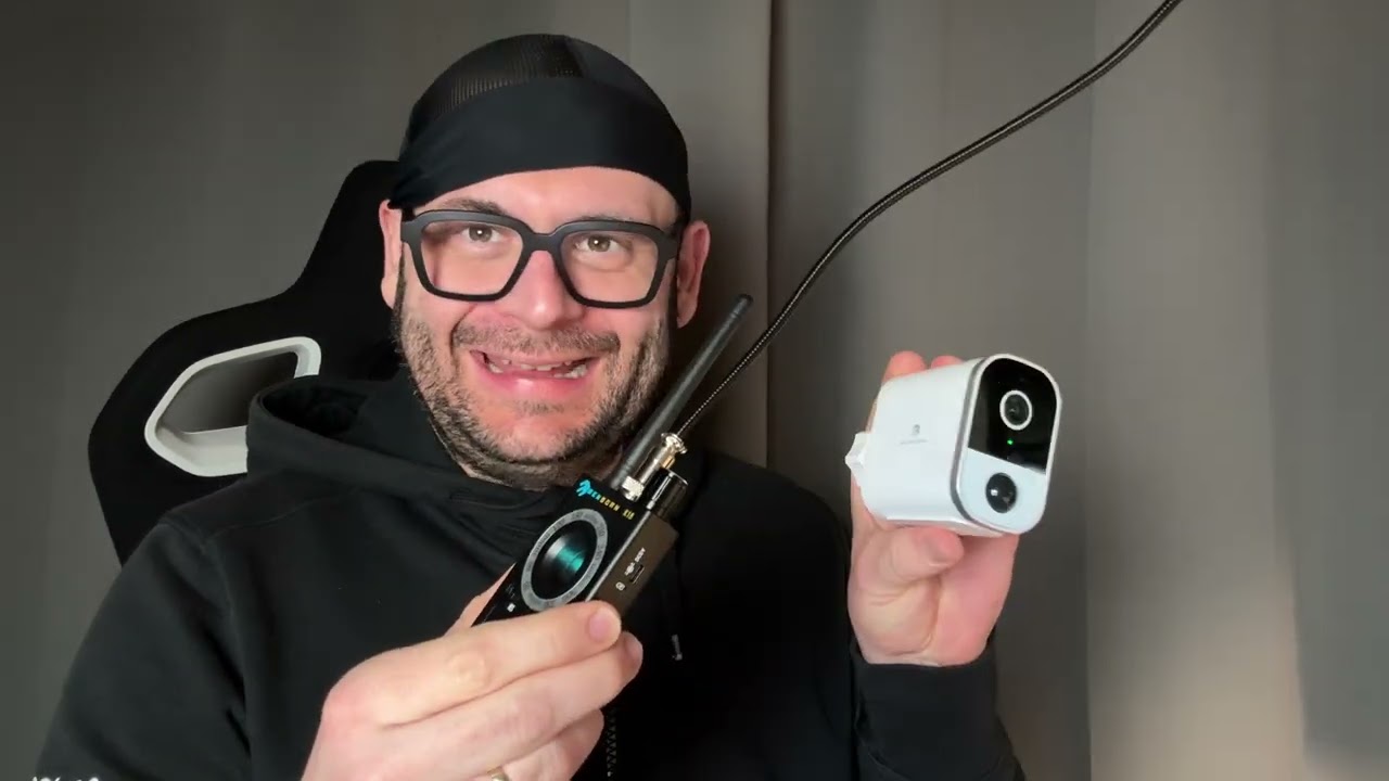 Menborn K18 Bug Detector, Hidden Camera Detector, GPS Spy Finder unboxing and instructions