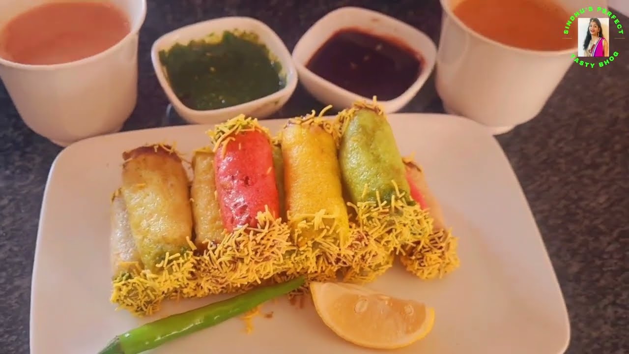 Aloo Finger Chaat | Stuffed Pipe Fryums | Crispy Rice Fryums | Puff Up Colourful Fryums | Kachri