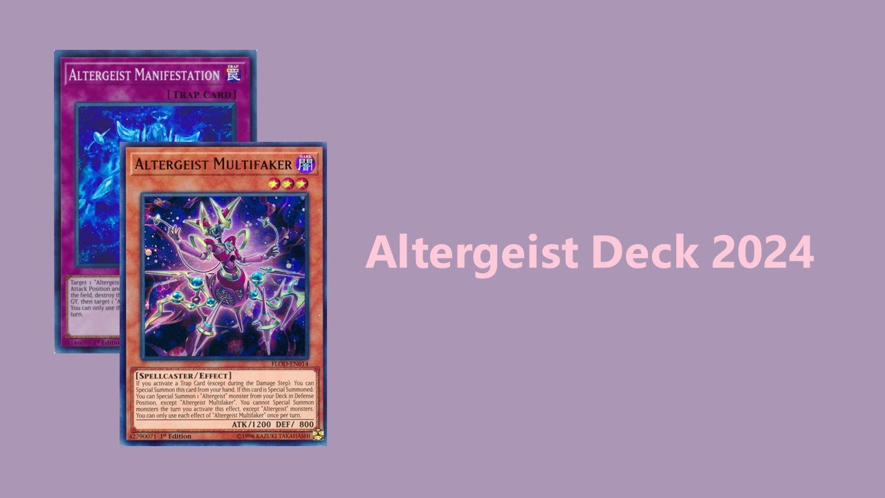 Altergeist Full Deck Profile 2024