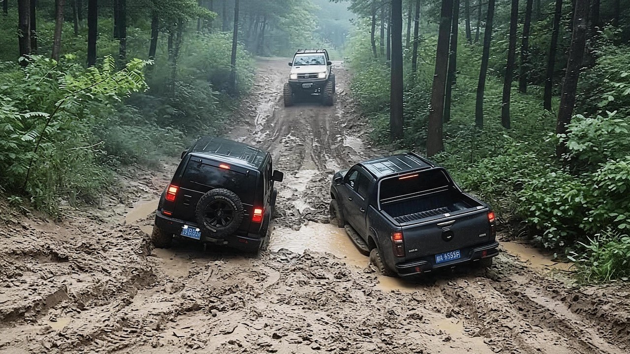 Test opancerzonego SUV-a 4x4 kontra niebezpieczny teren Amazonii