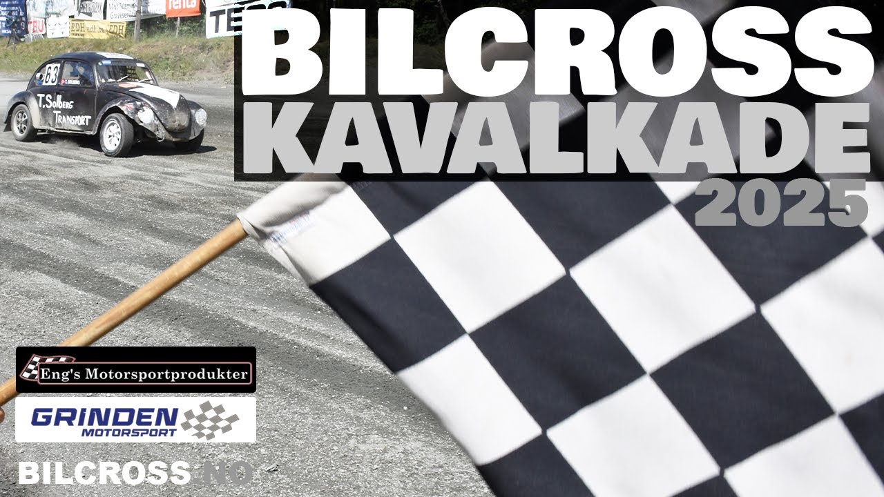 Bilcrosskavalkade 2025 - BILCROSS.NO