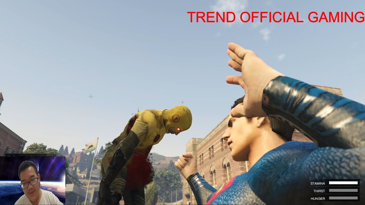 Reverse Flash VS Superman Mod Gta V