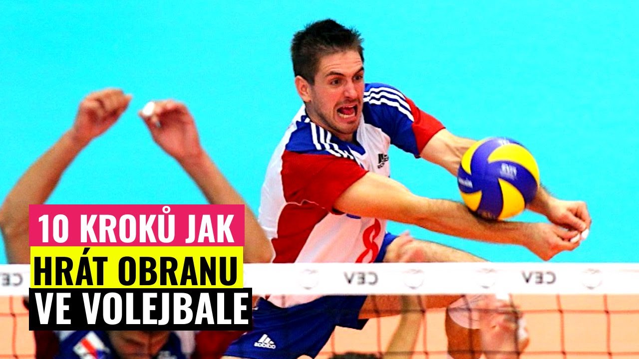 10 kroků jak hrát obranu ve volejbale | Jednoduché & těžké míče ✅