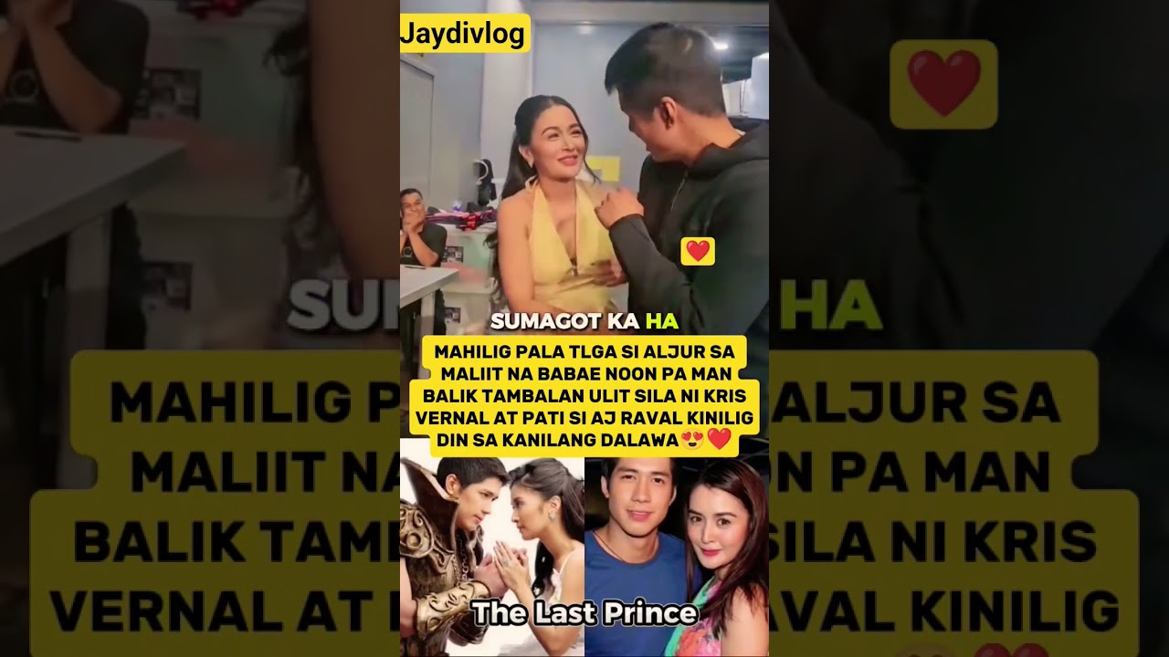 Balik tambalan si Aljur Abrenica at Kris Vernal❤ 