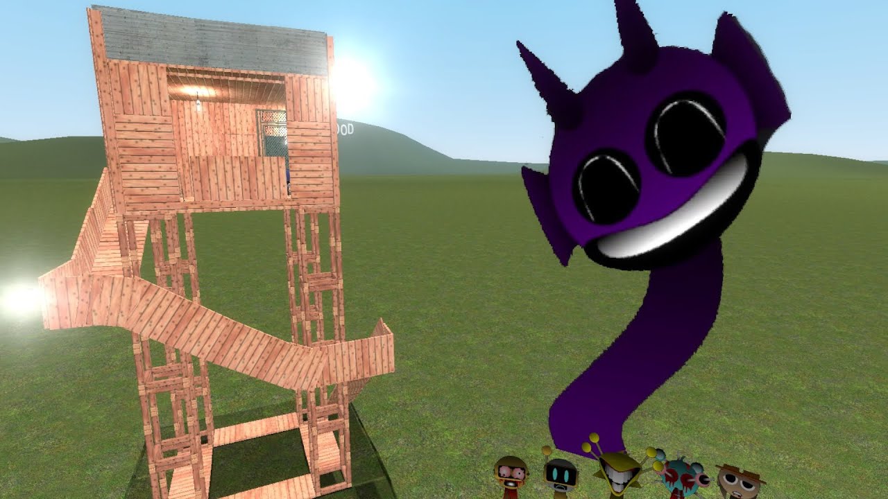 Nightmare Sprunki Vs Tower in Gmod