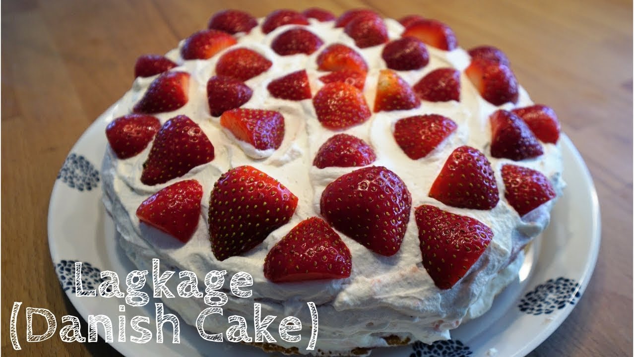 How to make Lagkage (Danish Layer Cake)