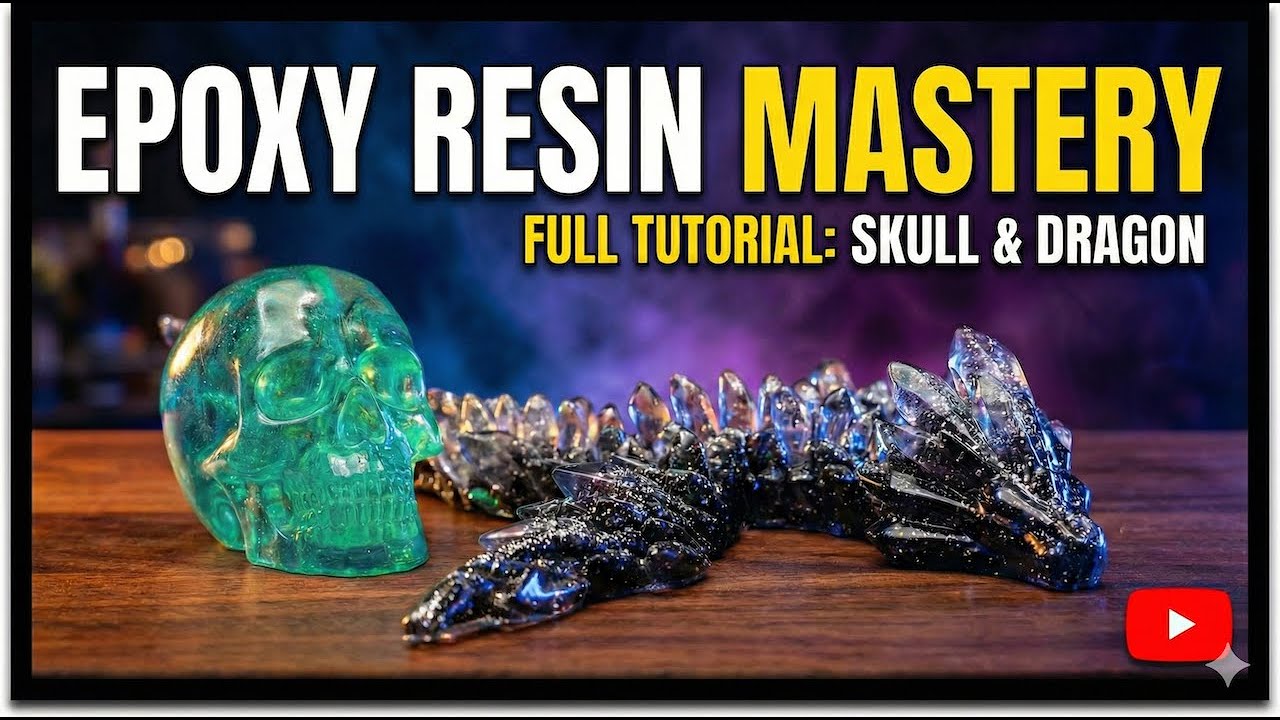 Don't Ruin Your Resin! My Complete Process + Mistakes to Avoid (1 Hour Class)