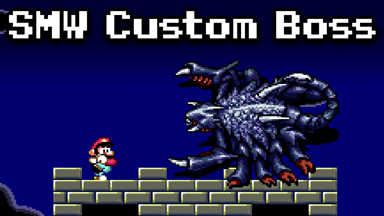 SMW Custom Boss - Gadobadorrer (from Brandish 2: The Planet Buster)