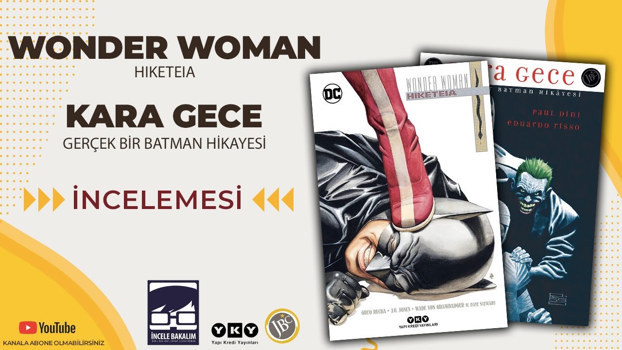 Wonder Woman: Hiketeia ve Kara Gece: Gerçek Bir Batman Hikayesi | Çizgi Roman İncelemesi