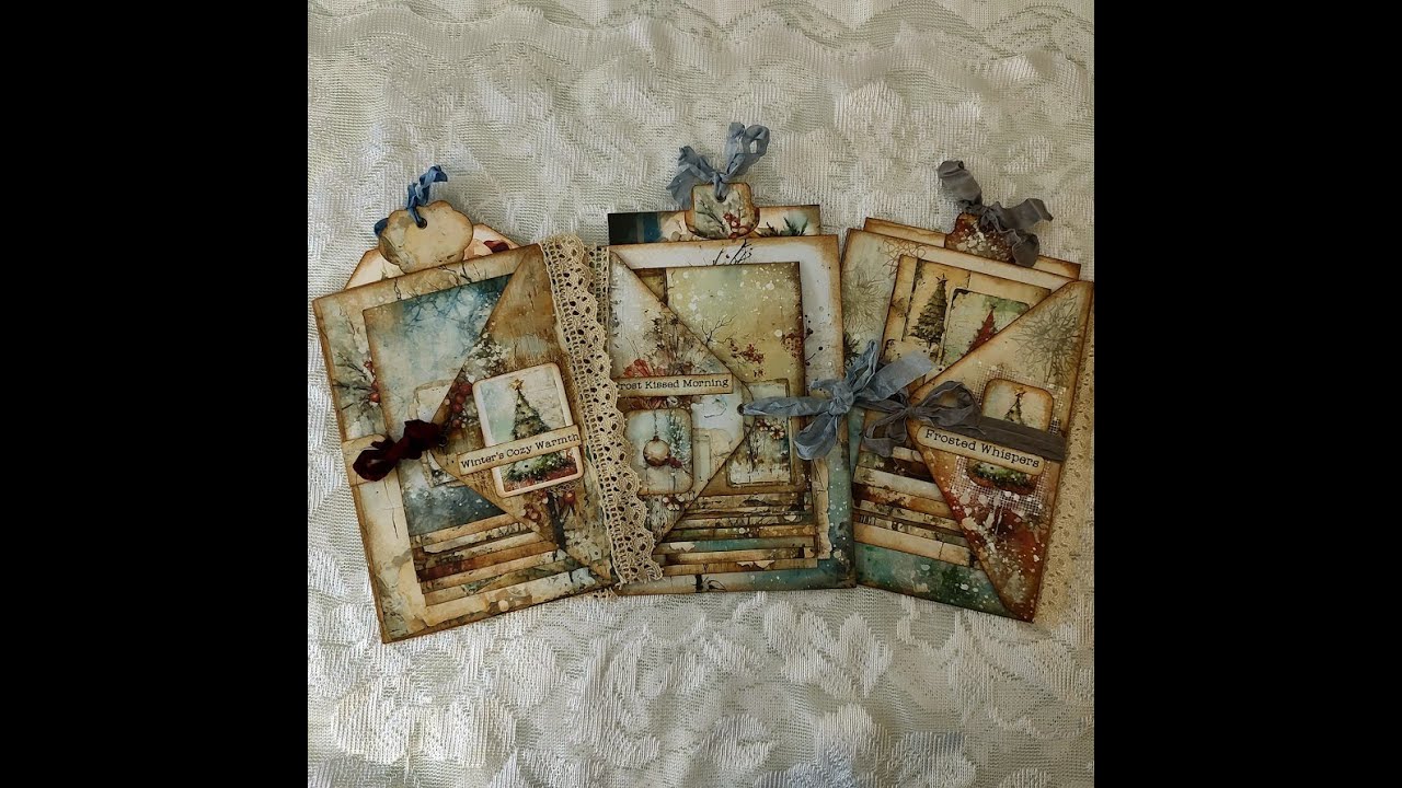 Video - Waterfall Interactive Envelope - Winter Wonder Journal